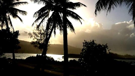 Вид на острове Гуам
