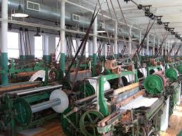 На ткацкой фабрике