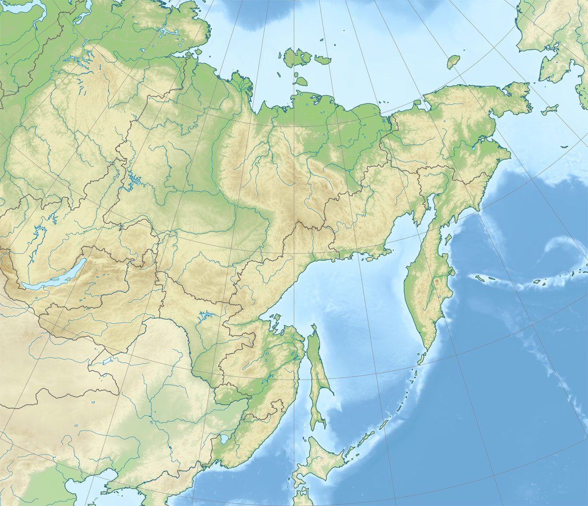 Карта Дальнего Востока [(cc) Виктор В]