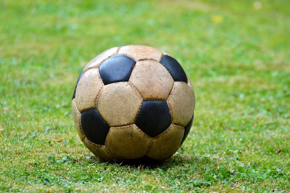 Футбол, кожаный мяч, шар