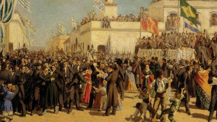 Хуан Мануэль Бланес. Провозглашение независимости. 1872