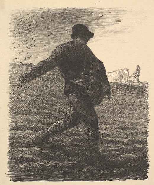 Жан-Франсуа Милле. Сеятель. 1851