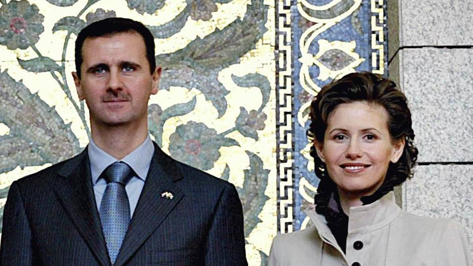 Башар Асад с супругой Асмой Асад