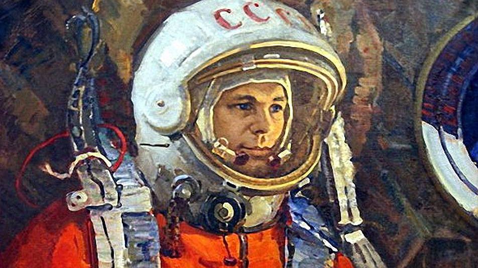 Андрей Плотнов. Ю.А. Гагарин. 1974