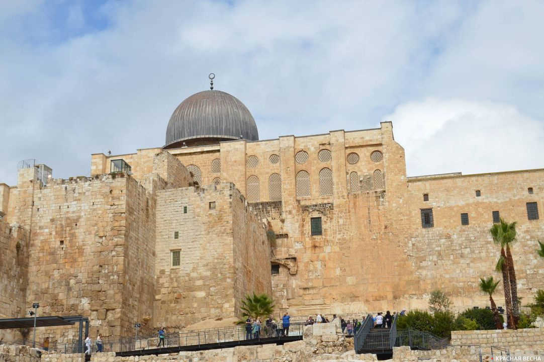 Купол мечети Эль-Акса. Иерусалим