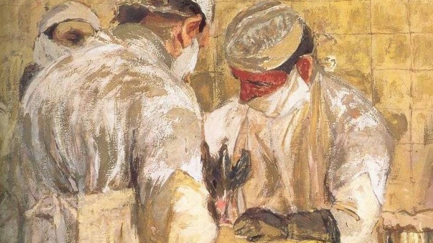 Жан Эдуар Вюйер. Хирурги (фрагмент). 1914
