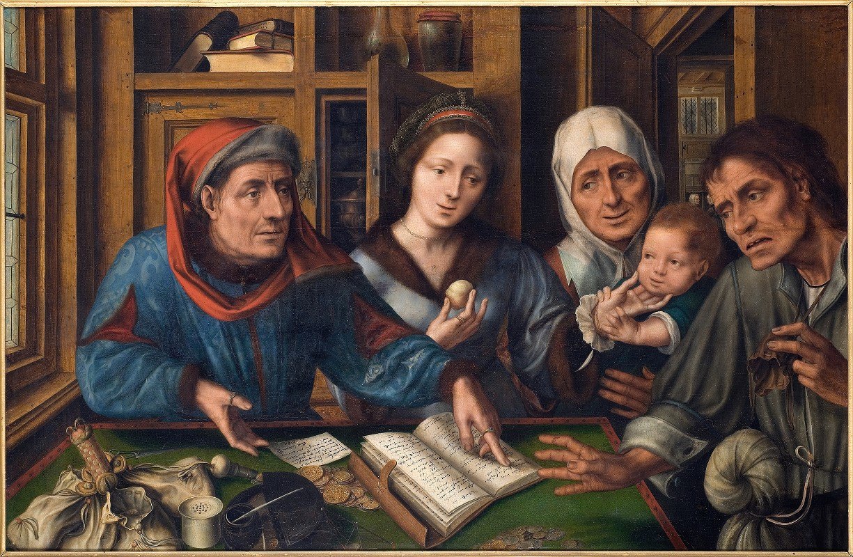 Ян Массейс. Оплата аренды. 1514