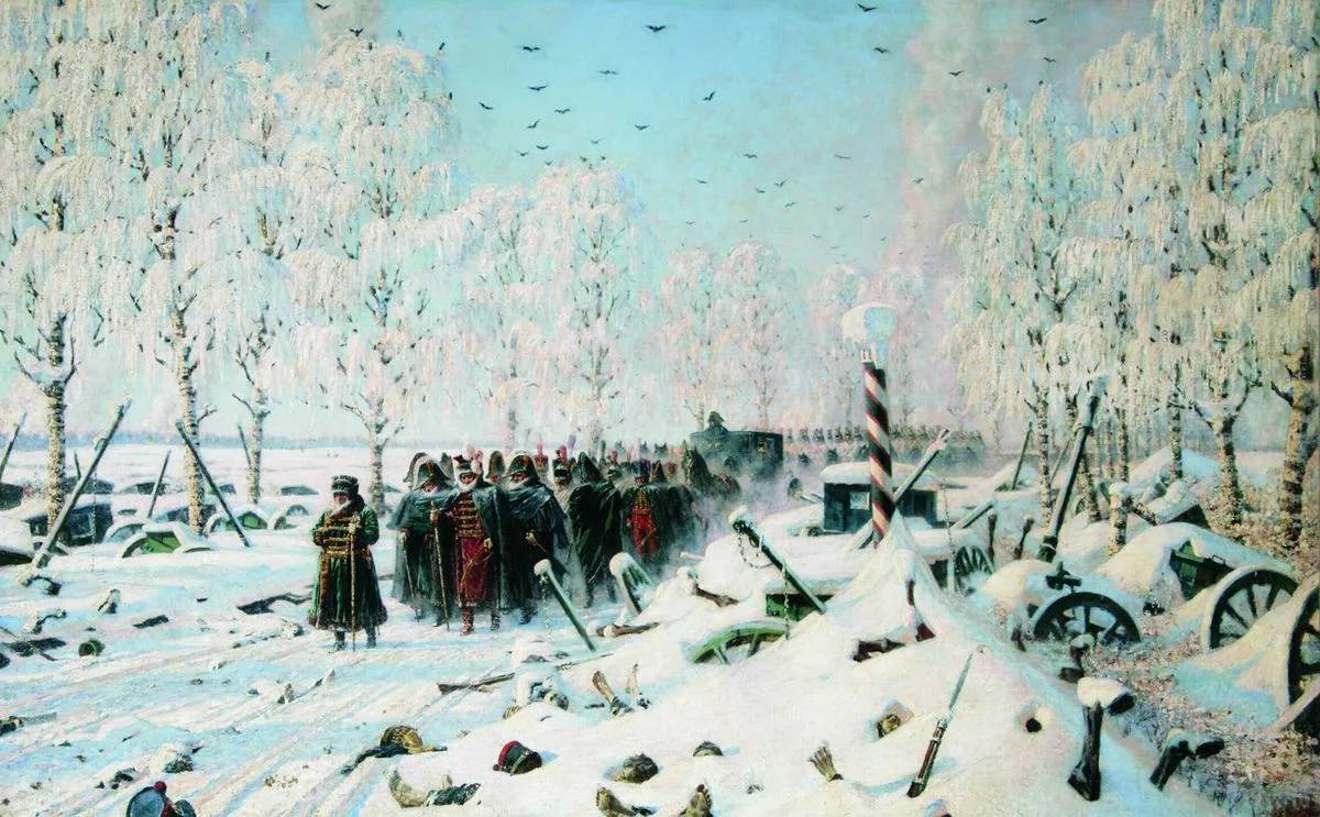 Василий Верещагин. На большой дороге. Отступление, бегство…1890