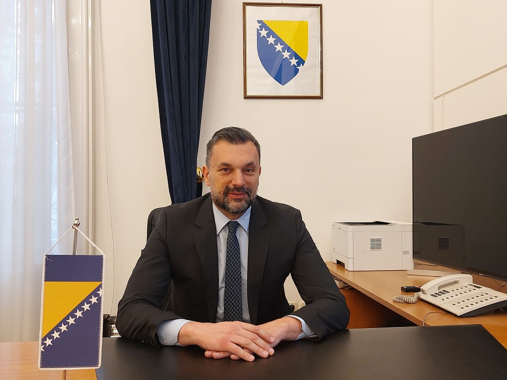 Министр иностранных дел Боснии и Герцеговины Эльмедин Конакович