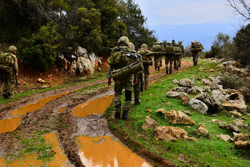 Отряд турецких военных