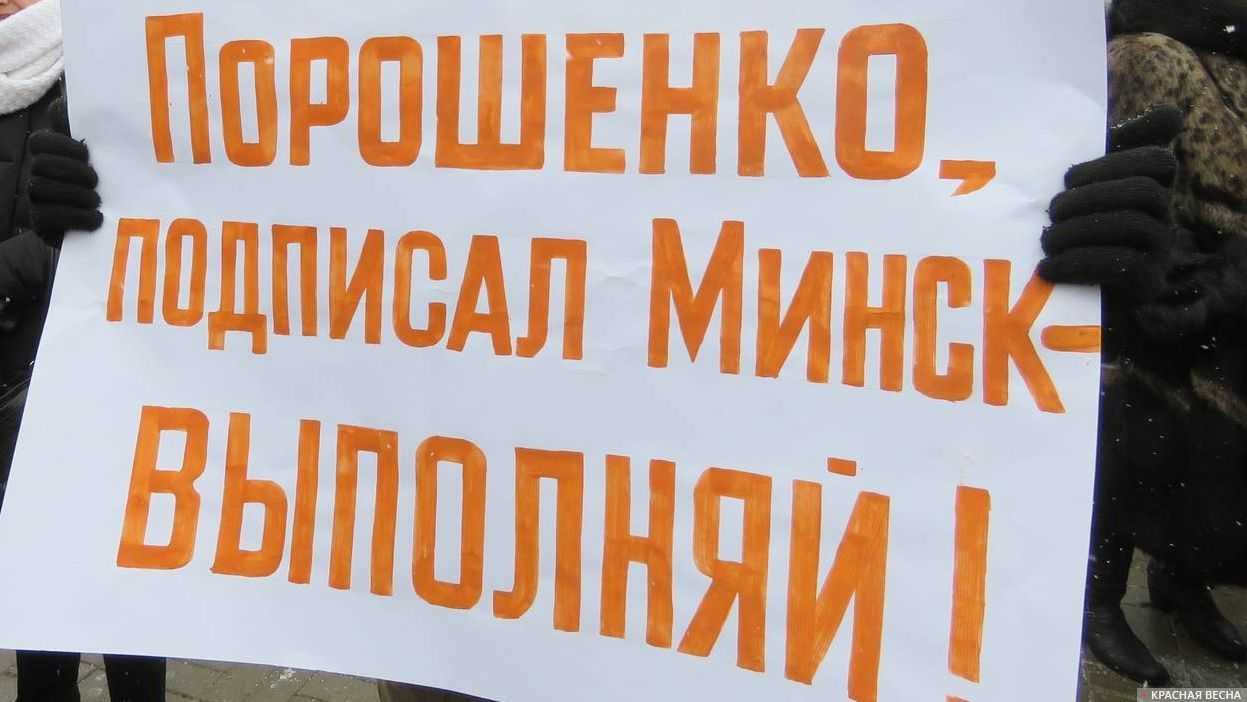 03. Митинг. Плакат 1. Донецк. ДНР. 2017.