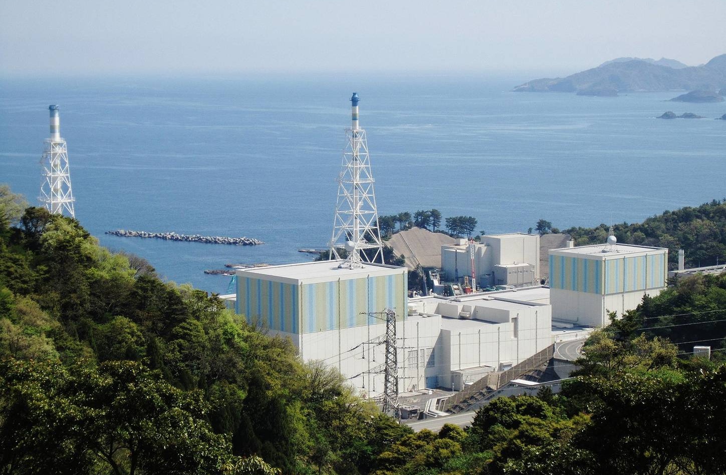 Первый и второй энергоблоки АЭС «Симанэ». Мацуэ, Япония