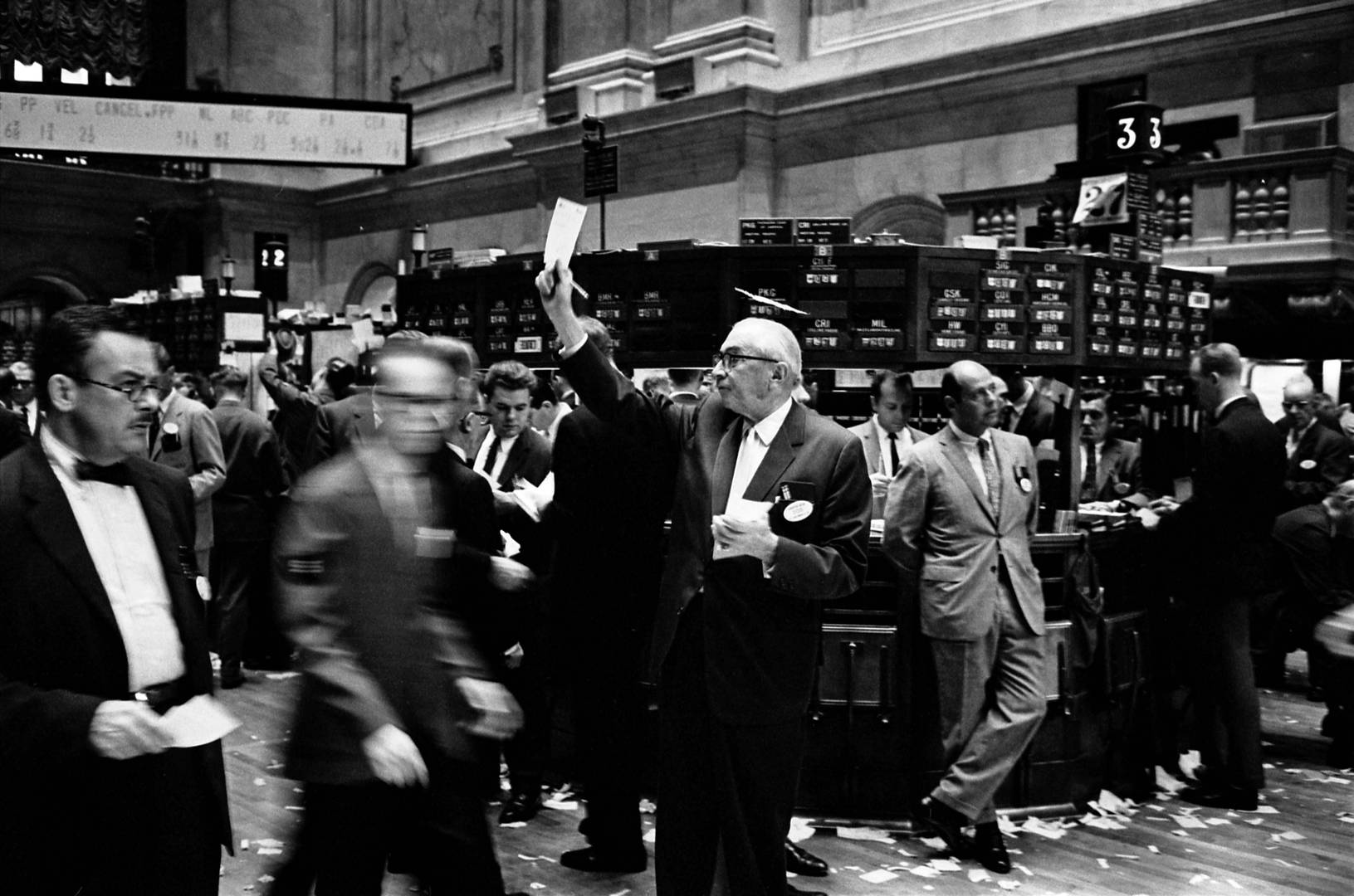 Нью-Йоркская фондовая биржа. 1963