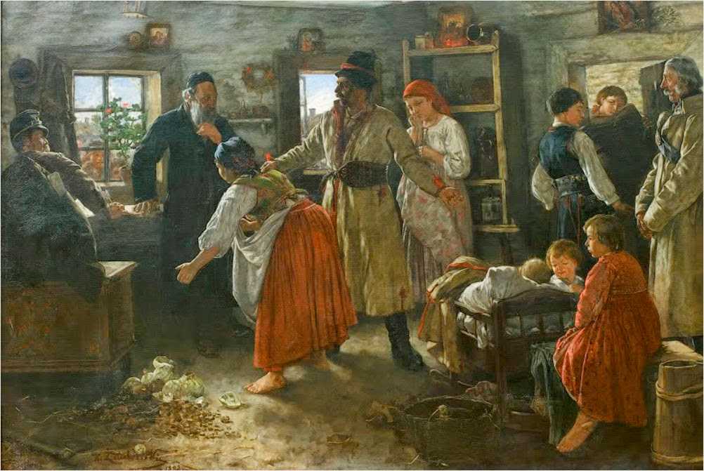 Каспер Желеховский. Неумолимый кредитор. 1890
