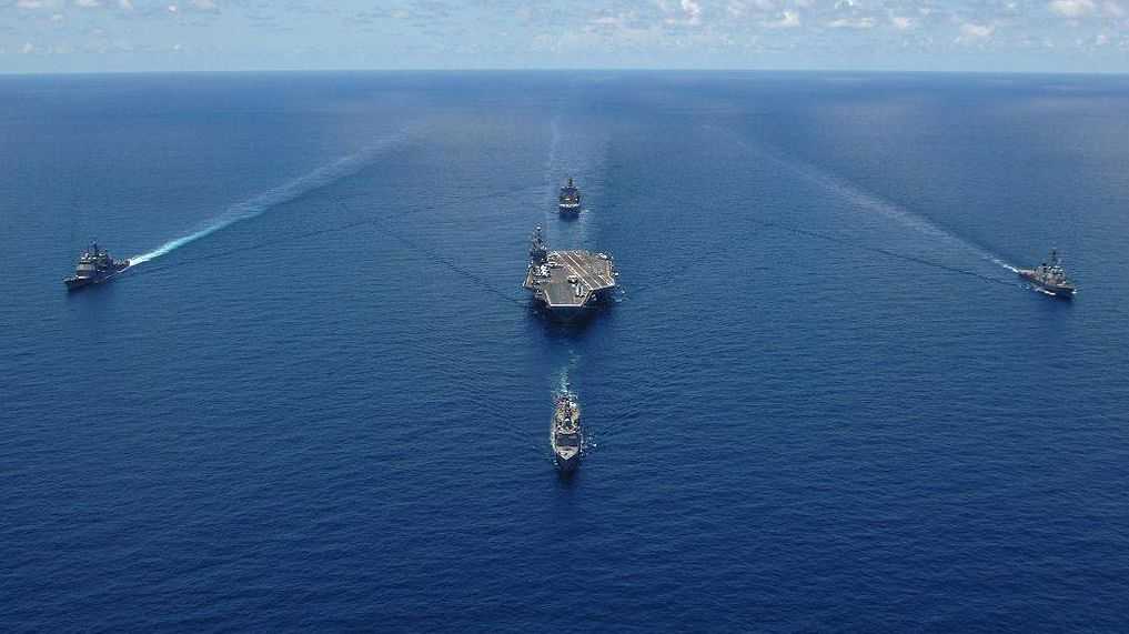 Американские корабли в Южно-Китайском море