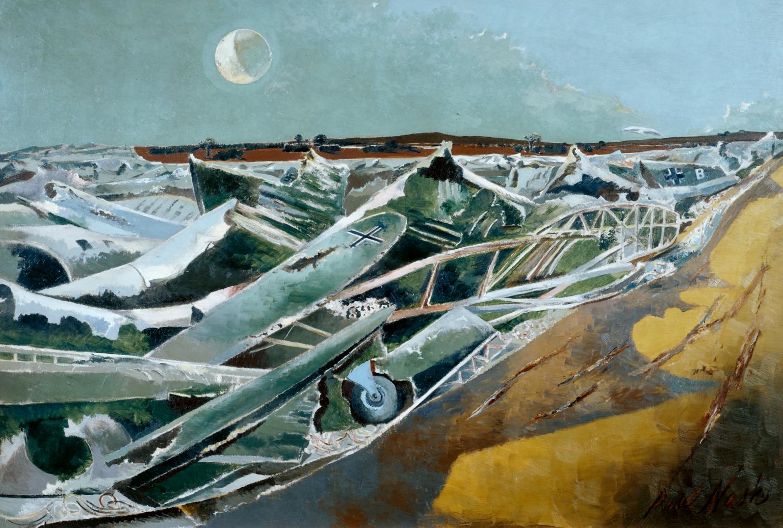Пол Нэш. Мёртвое море. 1940