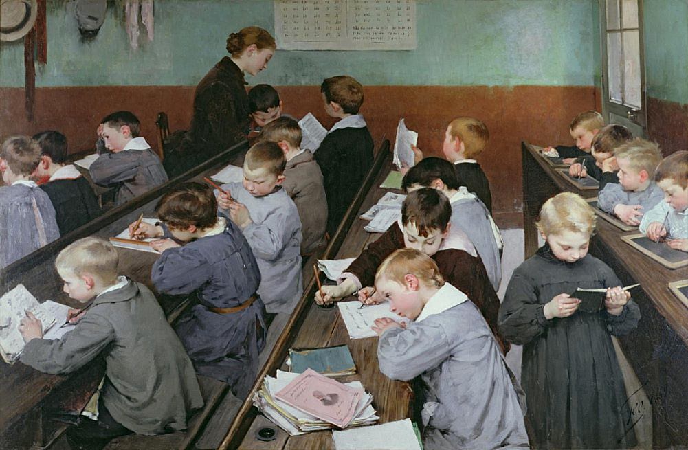 Генри Жюль Жан Жоффруа. Детский класс. 1889