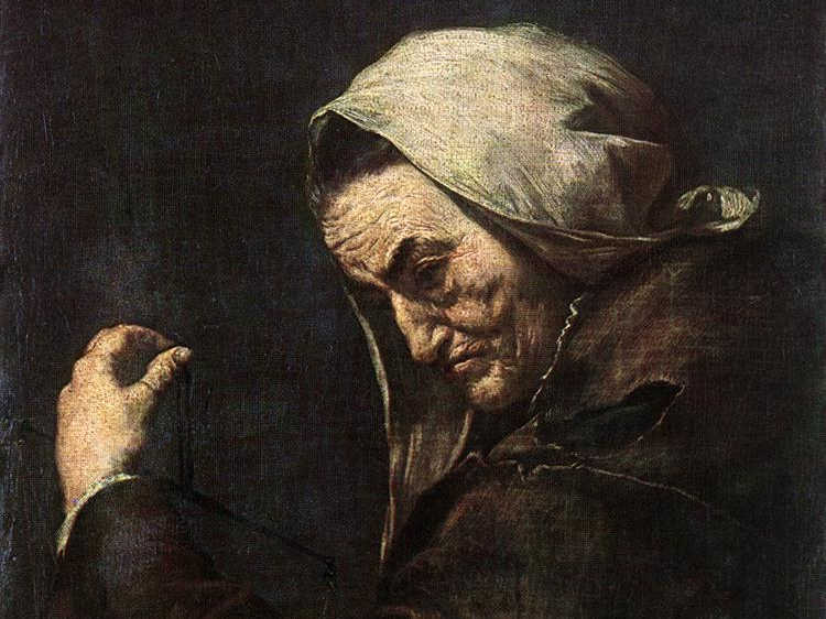 Хосе де Рибера. Старый ростовщик (фрагмент). 1638