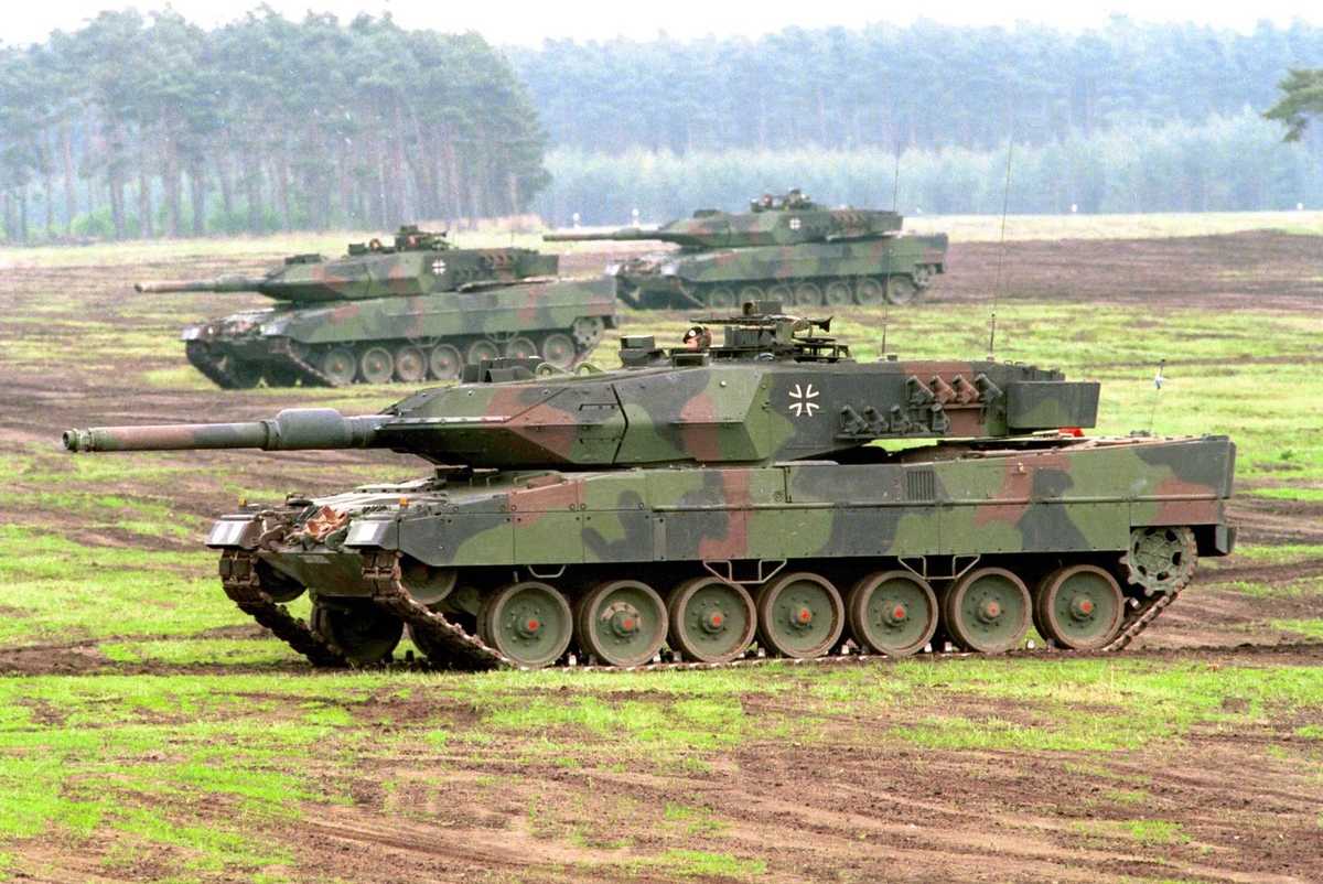 Немецкий танк Леопард 2