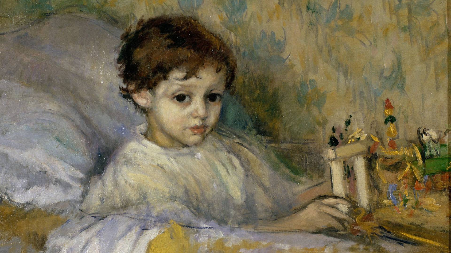 Рикард Каналс. Больной ребенок. 1903
