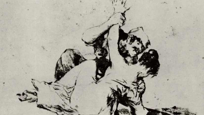 Франсиско Гойя. Насилие. 1820
