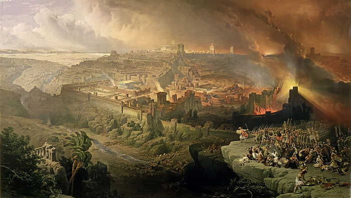 Дэвид Робертс. Разрушение Иерусалима. XIX век