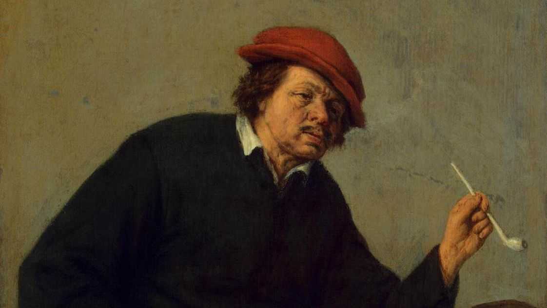 Адриан ван Остаде. Курильщик. 1655 год