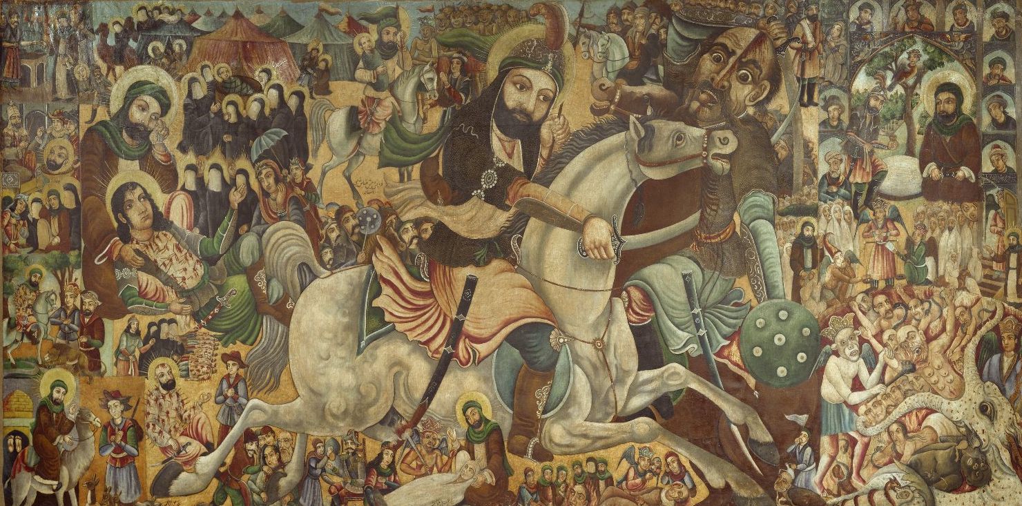 Аббас аль-Мусафи. «Битва при Кербеле». XIX век