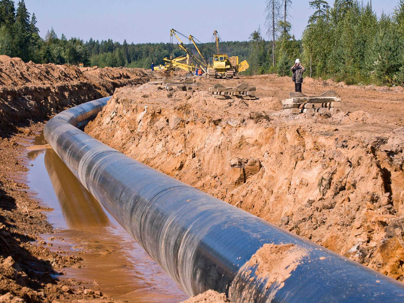 Фото газопровод магистральный