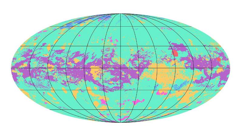Первая глобальная геологическая карта Титана