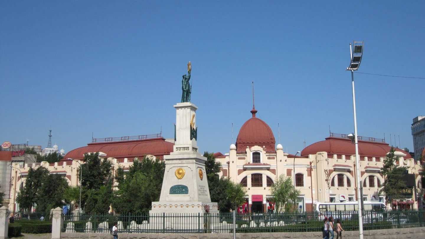 Памятник советским воинам в Харбине