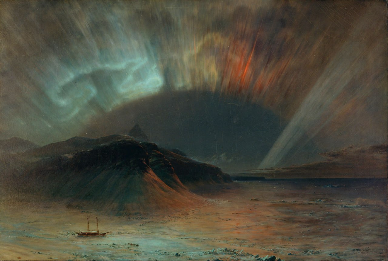 Frederic Edwin Church — Aurora Borealis (1865)