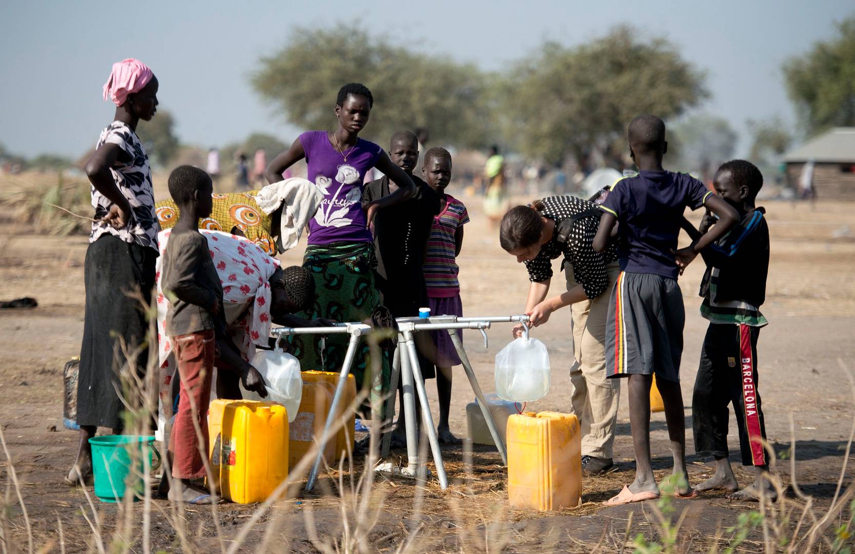 Поселение Авериал. Южный Судан