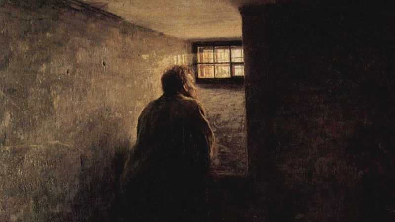Николай Ярошенко. Заключённый. 1878