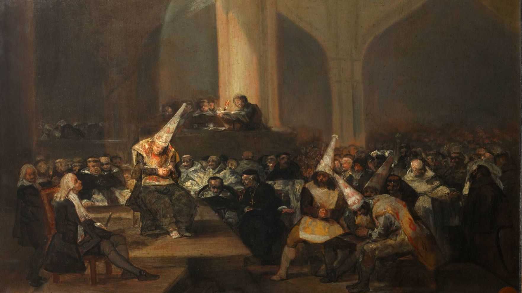 «Трибунал инквизиции», Ф. Гойя (1812-1819)
