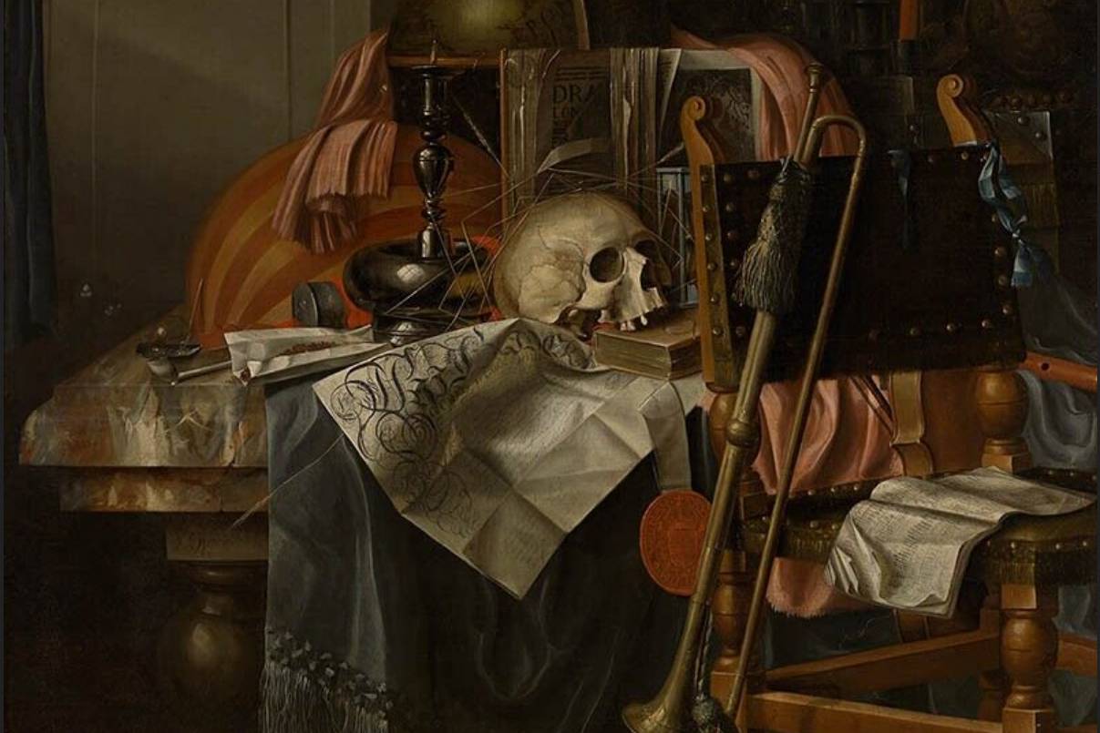 Францискус Гейсбрехтс. Тщеславие с черепом. 1600-е