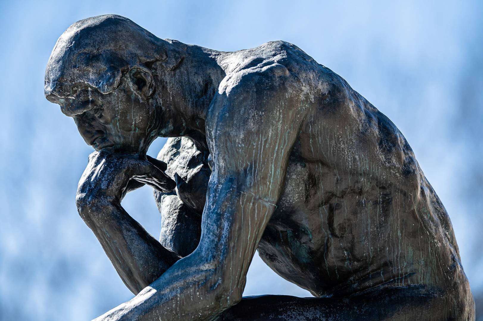 Скульптура «Мыслитель». Огюст Роден