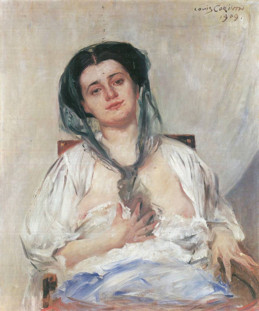 Ловис Коринт. Беременная Донна. 1909