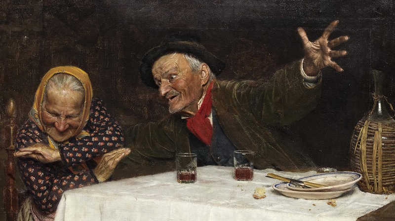 Гаэтано Беллеи. Шутник. 1900