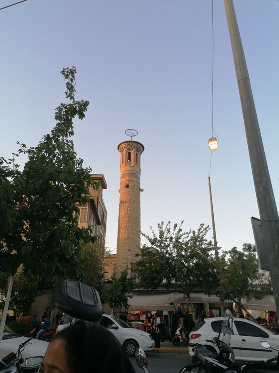 Бадгир в центре города Шираз в Иране