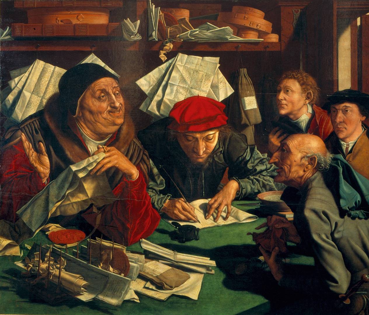 Маринус ван Реймерсвале. Сборщики налогов. 1542