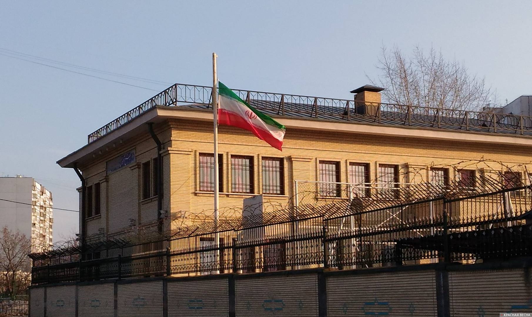Москва, общежитие посольства Ирана