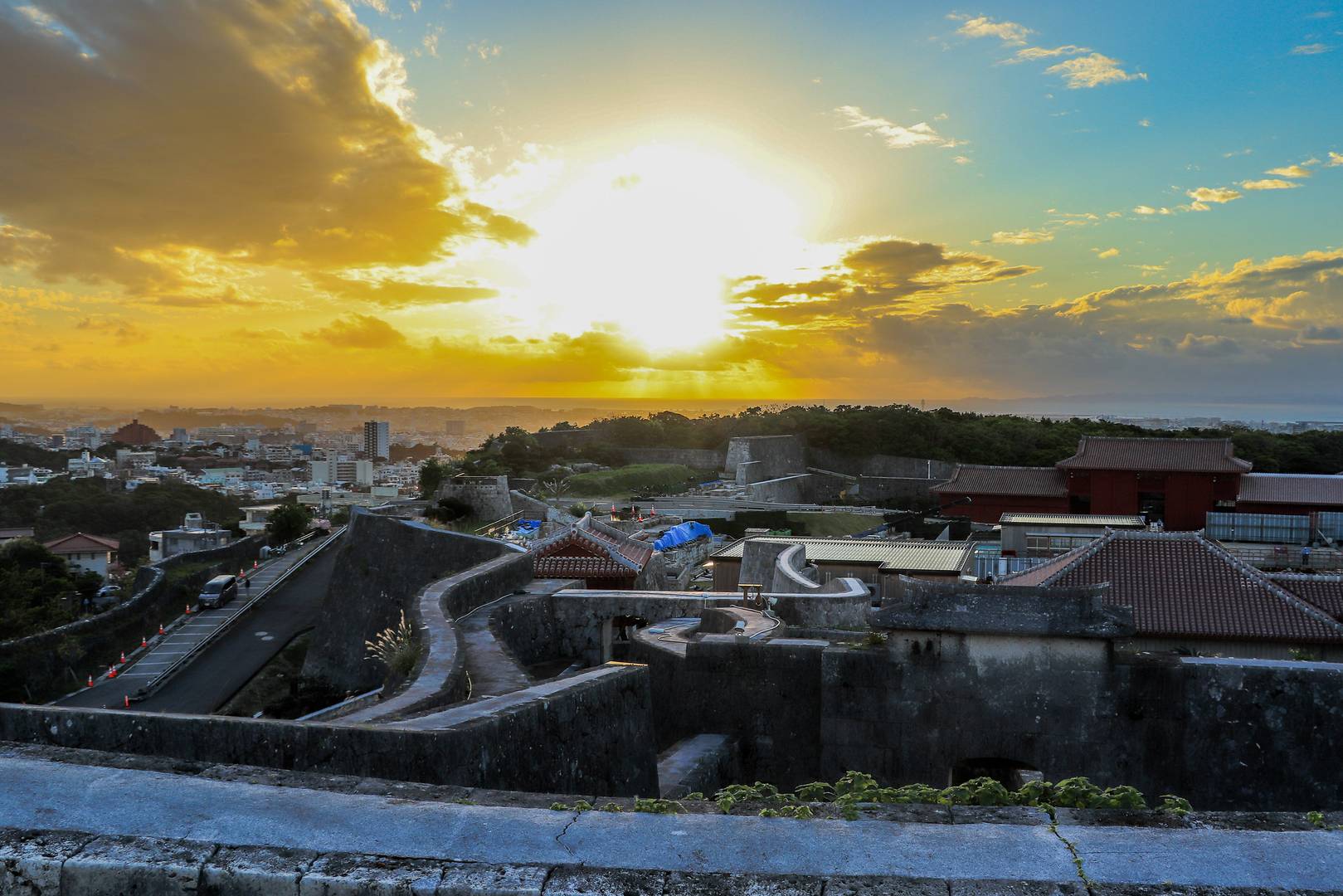 Закат над Рюкю. Сожженный замок Шуриджо