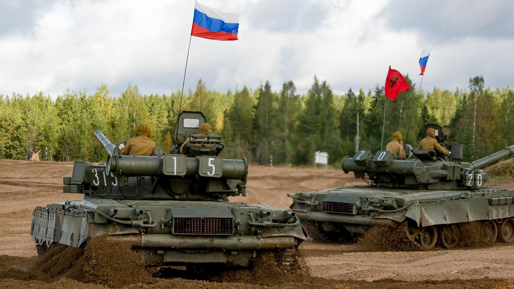 Танки российской армии [© Красная Весна]