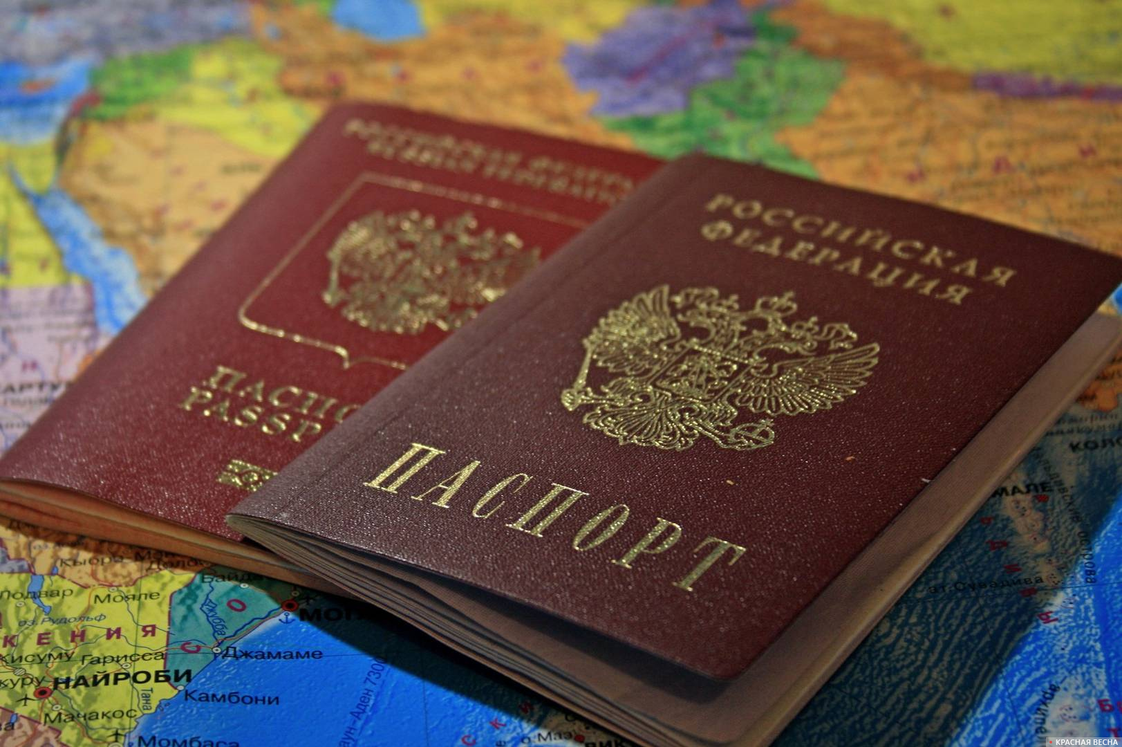 Внутренний и заграничный паспорта