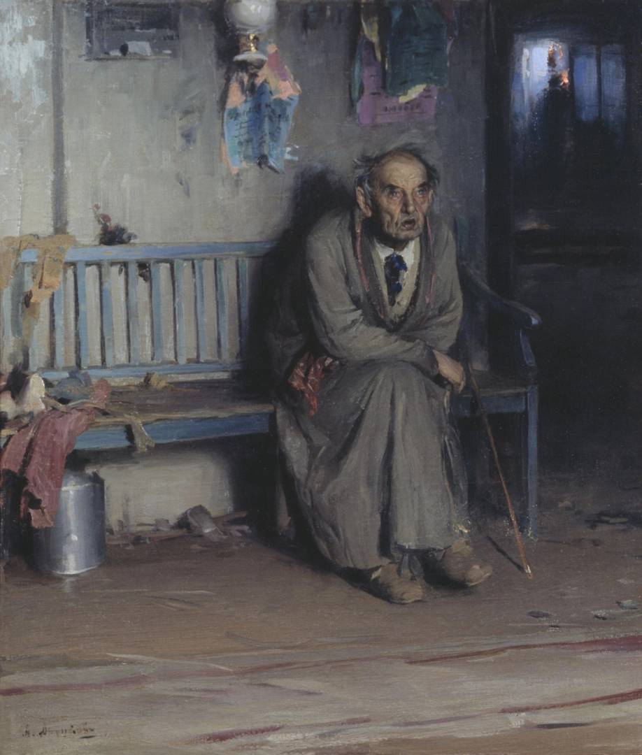Абрам Архипов. Старый актер. 1898