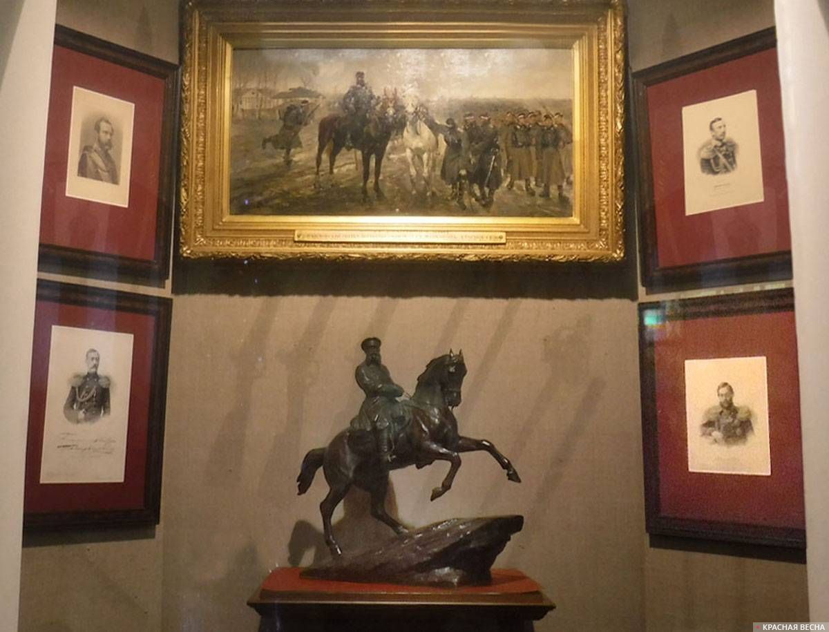 Ромейко-Гурко Иосиф Владимирович (1828-1901) — генерал-фельдмаршал (1894). Скульптор И.Н.Шредер. Россия, конец XIX — XX вв. Бронза. Выставка «Герои Турецкого гамбита». Мемориальный музей А.В.Суворова. Санкт-Петербург. 19.12.2018