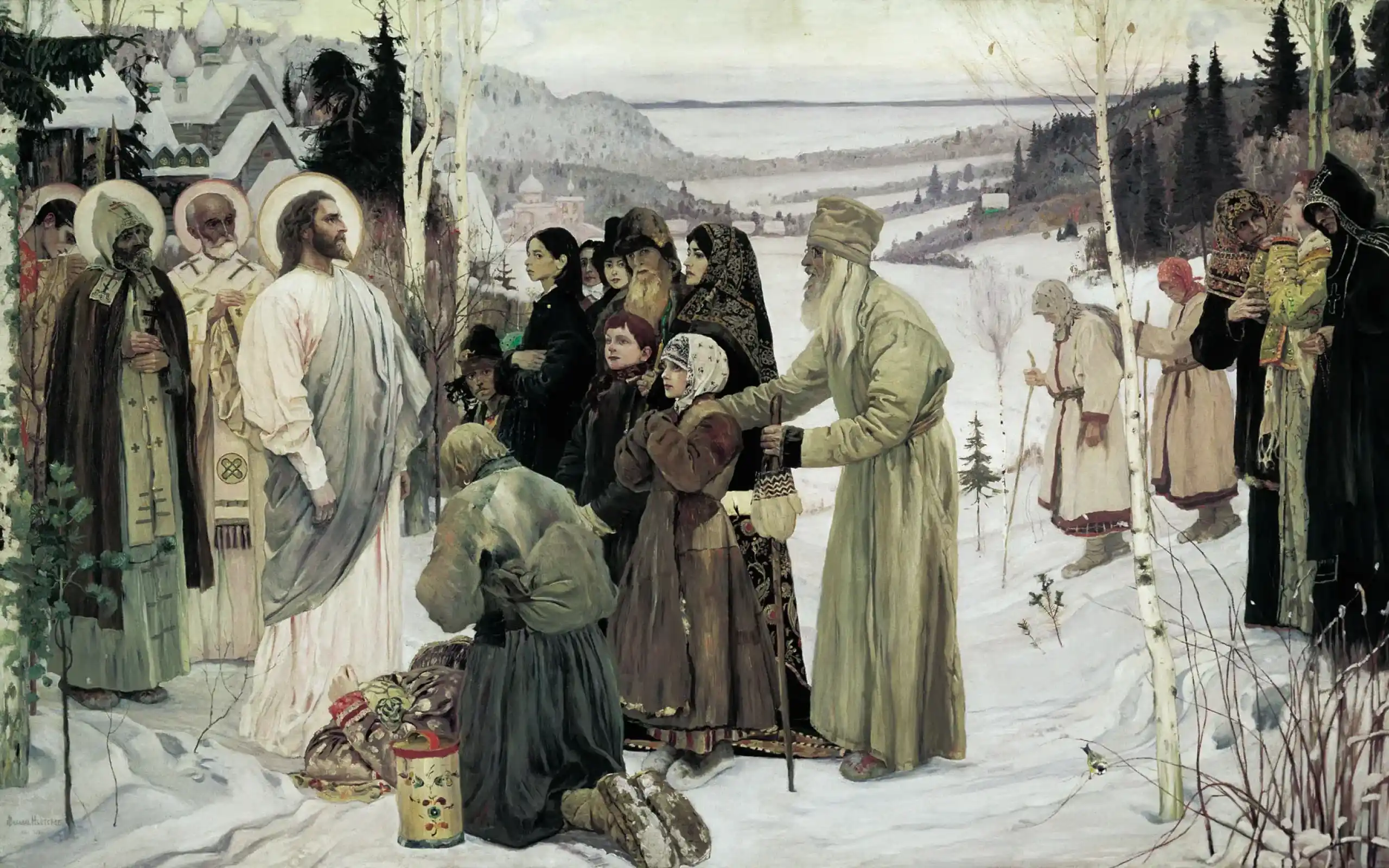 Михаил Нестеров. Святая Русь. 1905