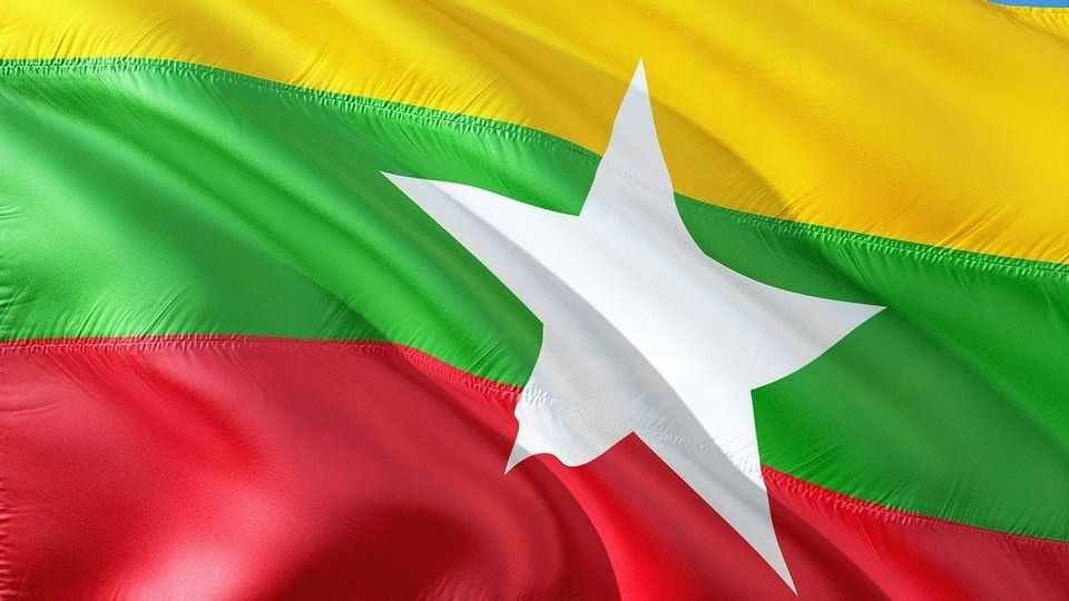 Флаг, Мьянма