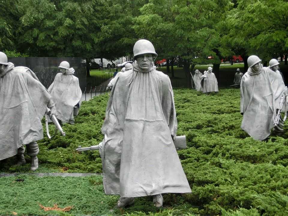 Мемориал, военное кладбище, США